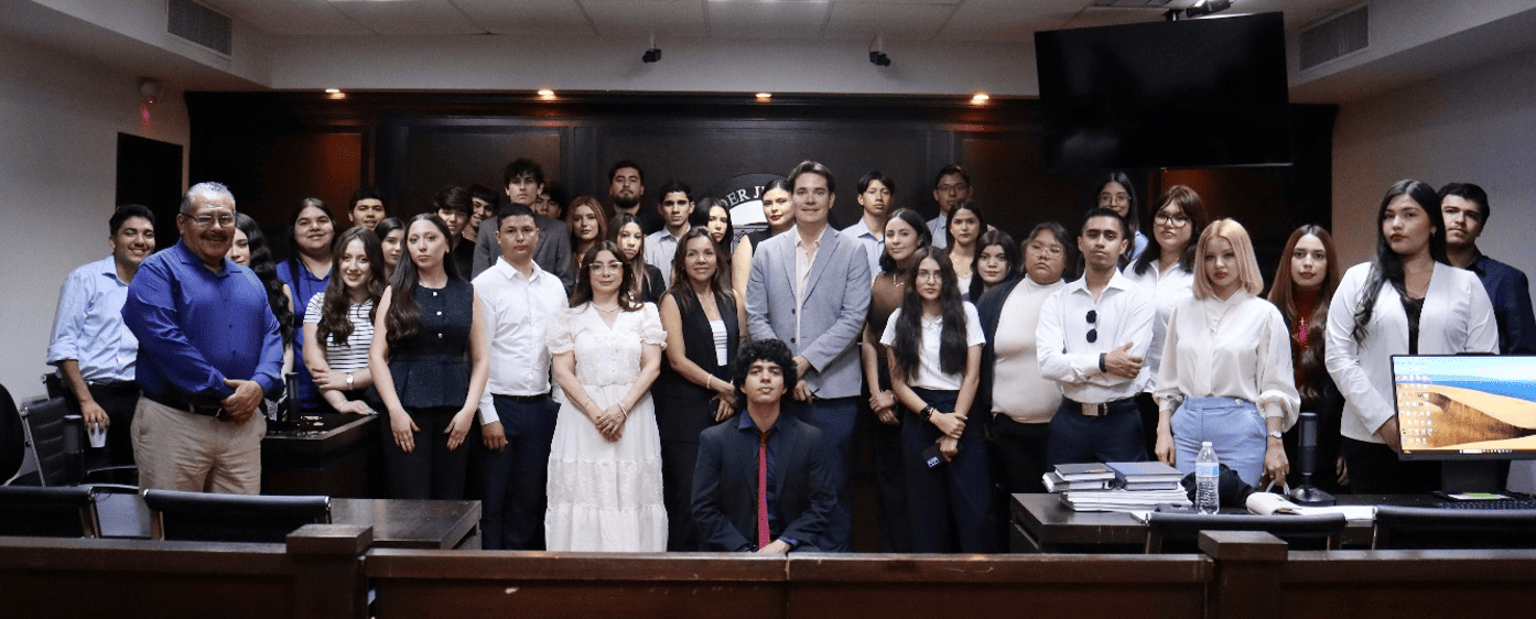 Estudiantes de Derecho conocen el funcionamiento del Poder Judicial en Sonora