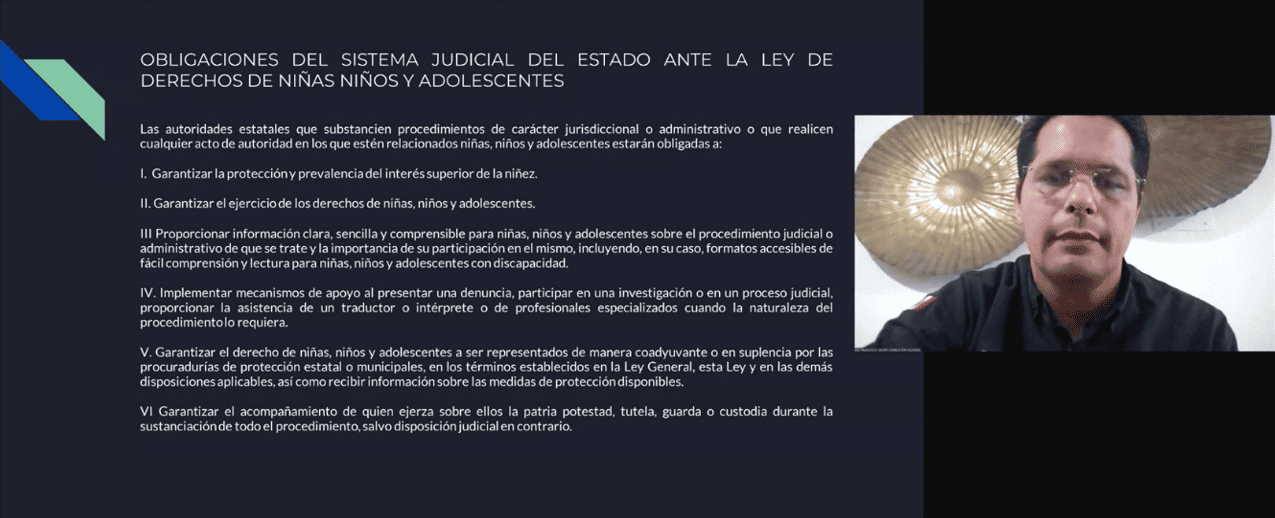 Poder Judicial del Estado fortalece la capacitación en materia de protección de los Derechos de Niñas, Niños y Adolescentes