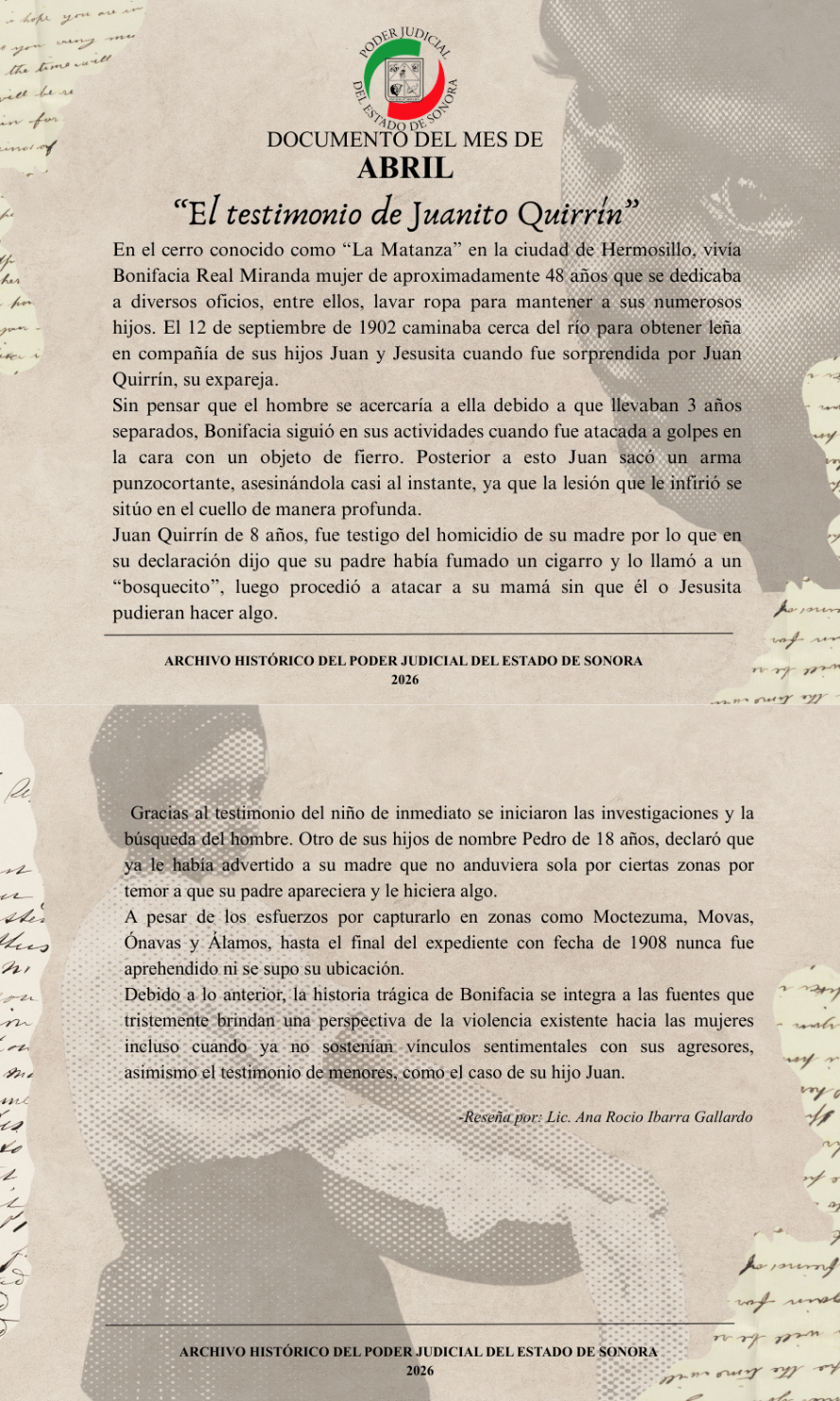 El testimonio de Juanito Quirrín